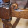 Barley Twist Oak Armchair Image 9