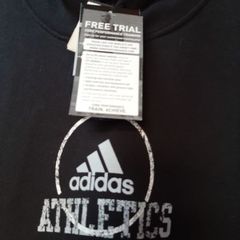 New Adidas black hoody tags attached