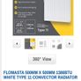 Flomasta Single Panel Radiator_500mm x 500mm Image 6