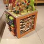 wooden toddler activity cube Image 3