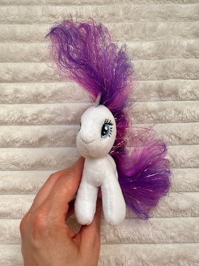 Rarity Ty Beanie Buddies Plush My Little Pony 2015 about 12.5 cm Used Please see photos