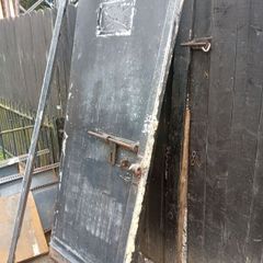 steel shed door+frame