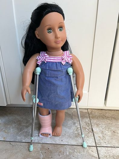 Our Generation Care Set with Foldable Wheelchair