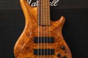 Roscoe SKB3005 5 String Bass - Natural