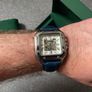 Fredric Tourbillon Automatic Watch Leather Strap Cal 8619 Image 5