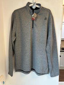 Reebok quarter zip sweatshirt
