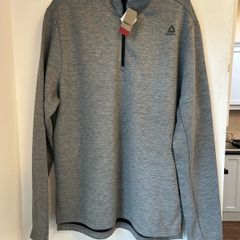 Reebok quarter zip sweatshirt
