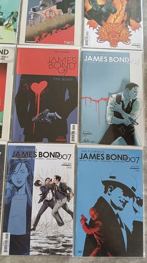 James Bond 007 comics bundle/joblot