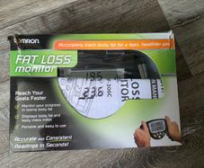 Price Drop OMRON Handheld Body Fat Loss Monitor (HBF-306C) BMI Analyzer, Fitness Tracker, Personal Trainer Scale  Omron HBF-306C, Body Fat Monitor, Handheld Body Fat Analyzer, BMI Calculator, Bioelectrical Impedance, Fitness Tracker, Weight Loss, Personal
