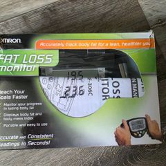 Price Drop OMRON Handheld Body Fat Loss Monitor (HBF-306C) BMI Analyzer, Fitness Tracker, Personal Trainer Scale  Omron HBF-306C, Body Fat Monitor, Handheld Body Fat Analyzer, BMI Calculator, Bioelectrical Impedance, Fitness Tracker, Weight Loss, Personal