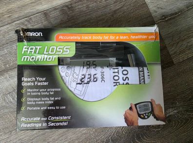 Price Drop OMRON Handheld Body Fat Loss Monitor (HBF-306C) BMI Analyzer, Fitness Tracker, Personal Trainer Scale  Omron HBF-306C, Body Fat Monitor, Handheld Body Fat Analyzer, BMI Calculator, Bioelectrical Impedance, Fitness Tracker, Weight Loss, Personal