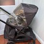 Bugaboo Dragonfly Black With Raincover Buggy Pram Image 9