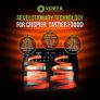 Vortx Vizion Dual Compartment Air Fryer Oven with Digital Touch Panel, 11L, Black Image 6