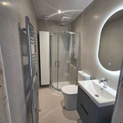 Modern LED Colour Changing Bathroom Mirror 800 x 500mm with 2 tiny black marks
