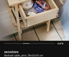 Brand New IKEA bedside locker