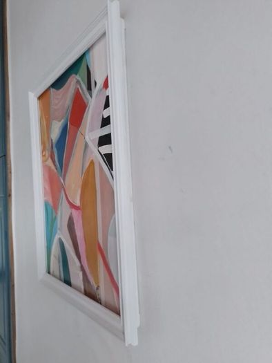 Original Eclectic Abstract Painting Colour Block Original Art