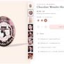 Flower Knows Chocolate Wonder Shop Embossed Blush in 04 Antique Doll Image 6