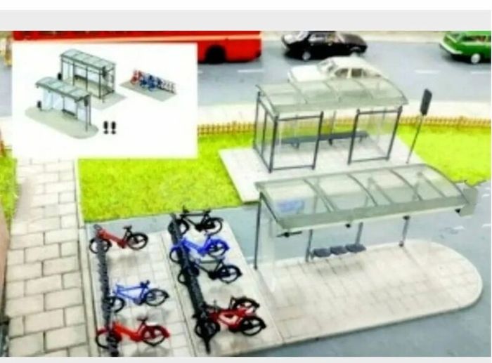 Bus Shelters and Bicycle Stands,Free Post