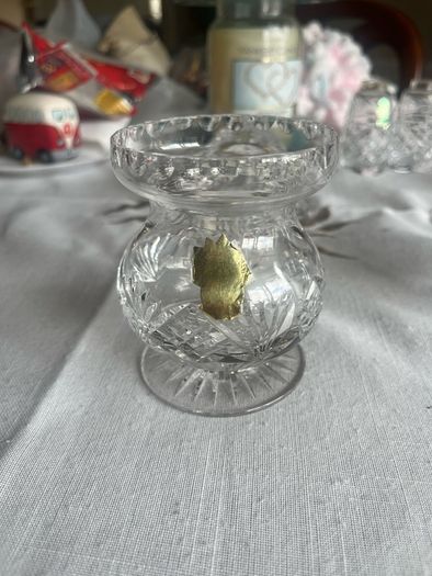 Waterford crystal small vase