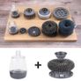 Brand New Cleaning brush with detergent dispenser 2+5 pieces, Image 3