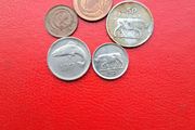 5 Irish Decimal Coins