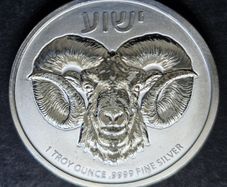 2023 - 1 Oz .9999  Niue Ram Of Calvary Silver Coin (Truth Series)
