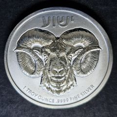 2023 - 1 Oz .9999  Niue Ram Of Calvary Silver Coin (Truth Series)