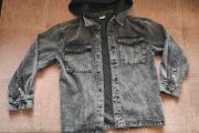 Hooded Denim Overshirt, CHAPTER Young, 134-140cm