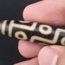 Antique Himalayan 9 Eyes Agate Dzi Bead Amulet Image 6