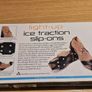 Non slip shoe grips slip-ons Anti ice w LED lights Image 2