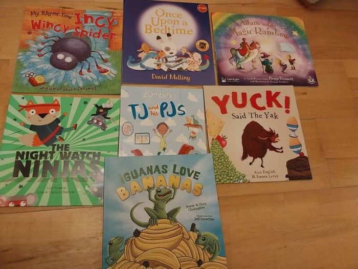 Children's books as new x 7