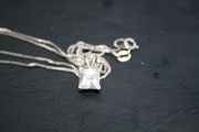 925 Sterling Silver Pendant with chain 3,2g L-18"