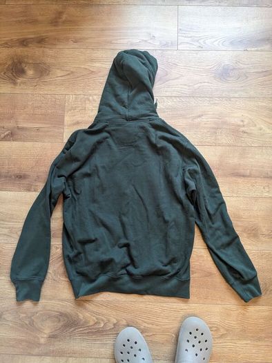 Men's Olive Green Pullover Fleece Hoodie