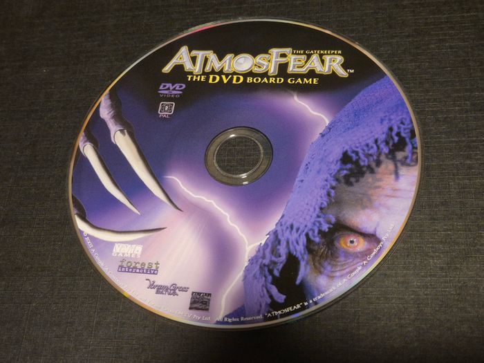 Atmosfear The Gatekeeper DVD Board Game (Complete) - FREE SHIPPING
