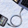 15PD Fast Charging Cable Transparent Dual Type-C free viewing Image 2
