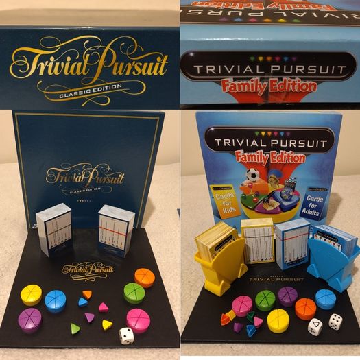 Trivial Pursuit Family & Classic Edition Board Games