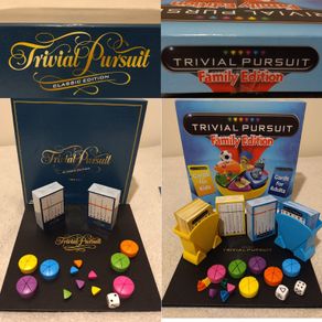 Trivial Pursuit Family & Classic Edition Board Games