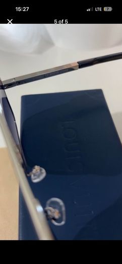 Silver lv Louis Vuitton glasses/sunglasses