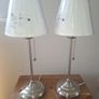 Elegant IKEA ARSTID Table Lamps Like New Image 6