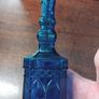 Blue Glass Bottle Image 6