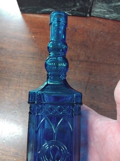 Blue Glass Bottle