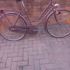 Vintage ladies late 70 s road bike.