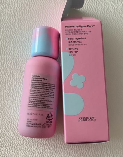 Mamonde Flora Glow Rose Liquid Mask 80ml