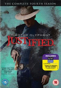 Justified Season 4 Dvd + UV COPY Brand New & Sealed