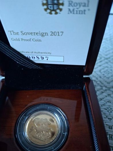 2017 Gold Coin Soverign