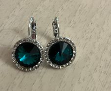 Green Stone Earrings