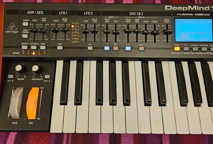 Behringer Deepmind 12 synthesizer