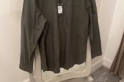 BNWT Khaki Cotton  Shirt size 2XL
