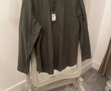 BNWT Khaki Cotton  Shirt size 2XL