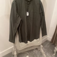 BNWT Khaki Cotton  Shirt size 2XL